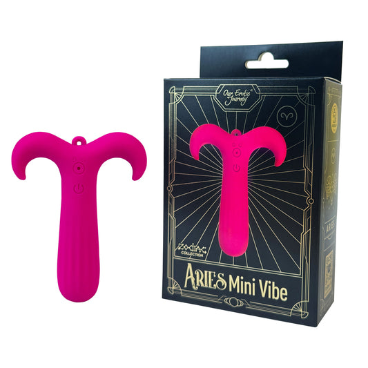 Zodiac Collection Aries Mini Vibe Pink | 850068969005 | Available at EroticWarehouse.com
