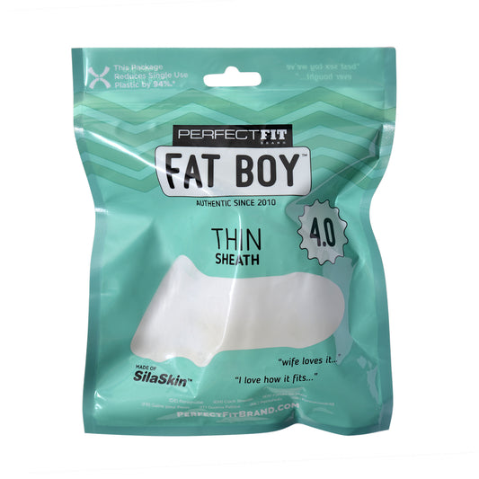 Fat Boy 4.0 Clear | 851127008864 | Available at EroticWarehouse.com