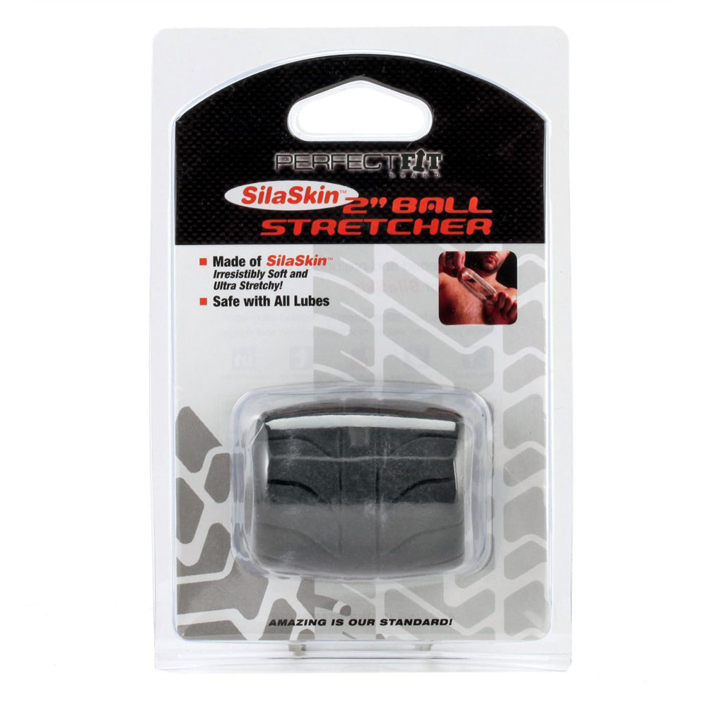 Silaskin Ball Stretcher 2.0'' - Black | 852184004226 | Available at EroticWarehouse.com
