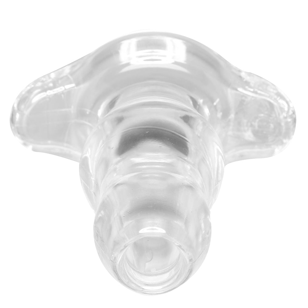Double Tunnel Plug - X- Large - Clear | 852184004530 | Available at EroticWarehouse.com