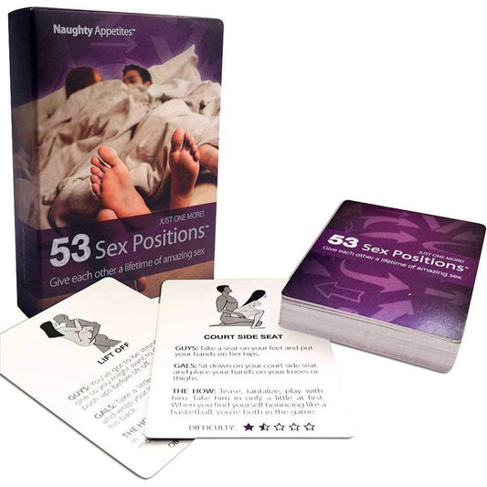 53 Sex Position Card Game | 854306004008 | Available at EroticWarehouse.com