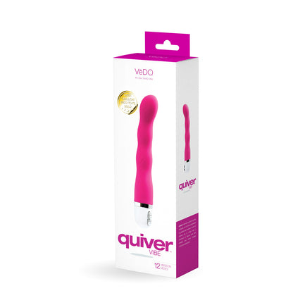 Quiver Mini Vibe - Hot In Bed Pink | 854306004411 | Available at EroticWarehouse.com