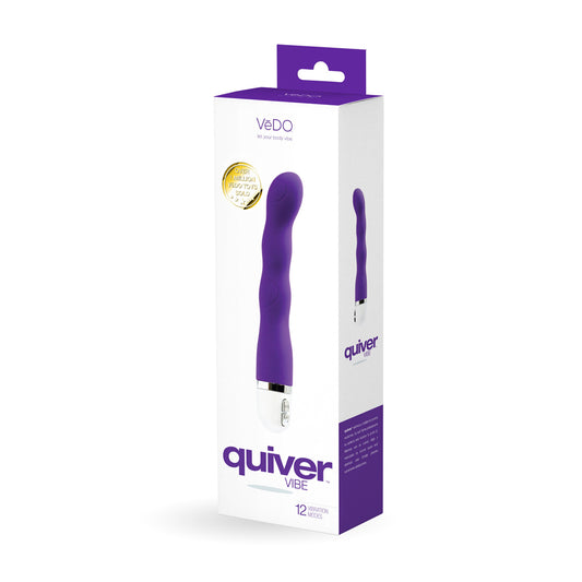 Quiver Mini Vibe - Into You Indigo | 854306004428 | Available at EroticWarehouse.com