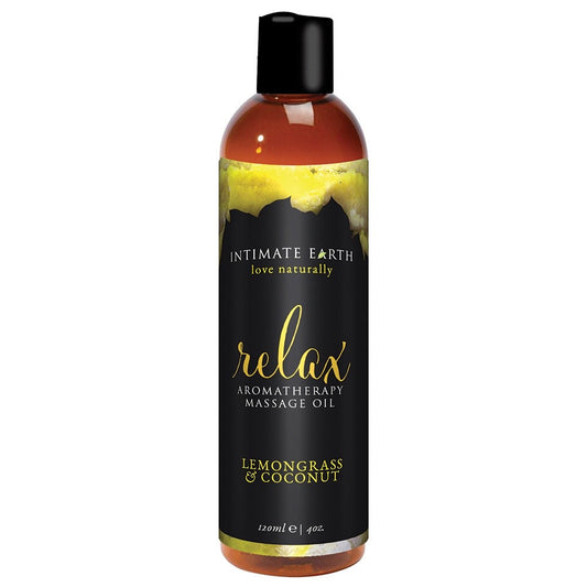 Relax Massage Oil 120 ml. | 854397006103 | Available at EroticWarehouse.com