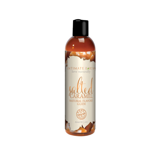 Salted Caramel Natural Flavors Glide 60 ml. | 854397006929 | Available at EroticWarehouse.com