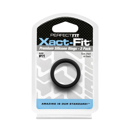 Xact-Fit #11 2 Pack Black | 854854005540 | Available at EroticWarehouse.com
