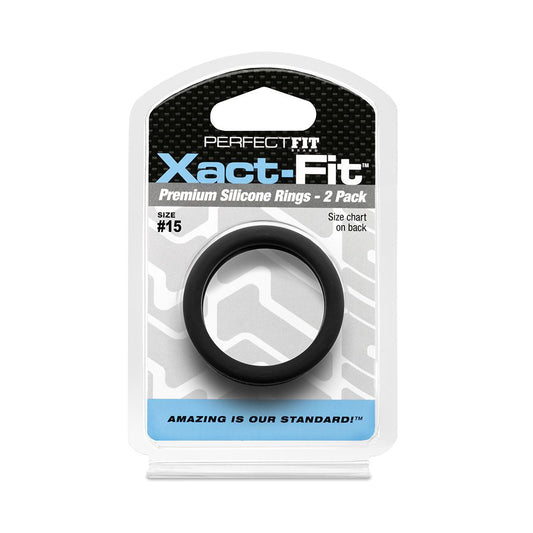 Xact-Fit #15 2 Pack Black | 854854005601 | Available at EroticWarehouse.com