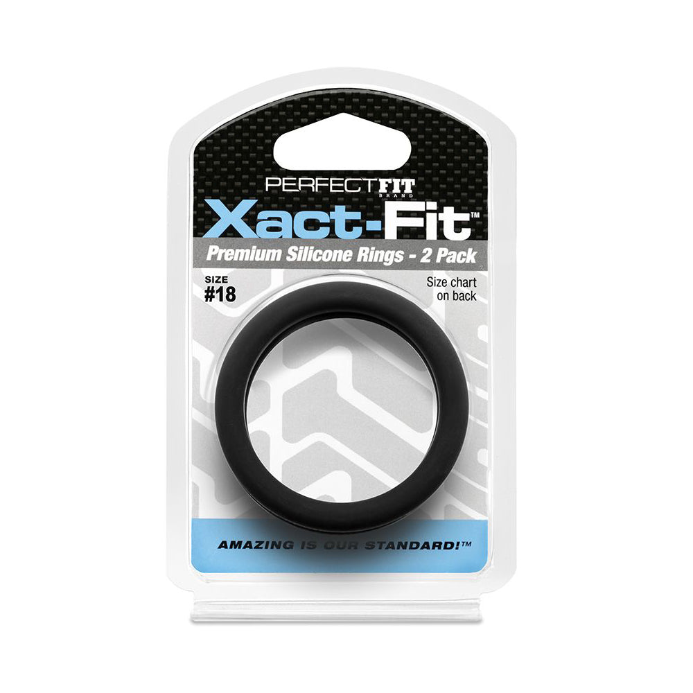 Xact-Fit #18 2 Pack Black | 854854005632 | Available at EroticWarehouse.com