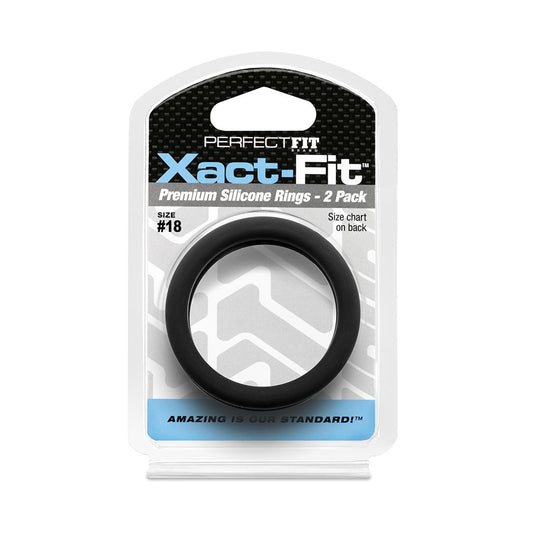 Xact-Fit #18 2 Pack Black | 854854005632 | Available at EroticWarehouse.com
