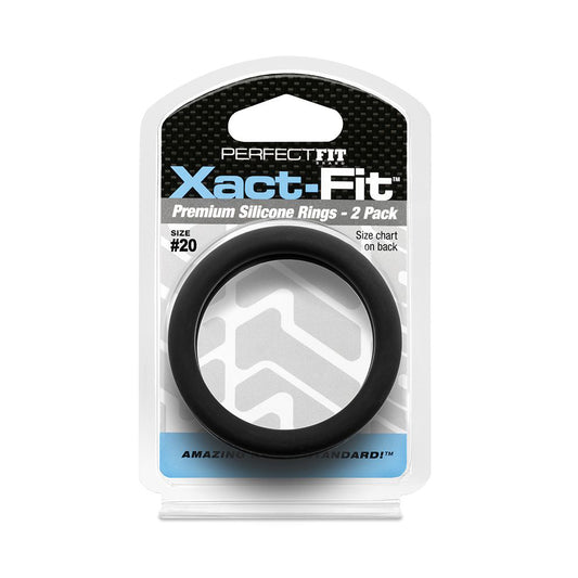 Xact-Fit #20 2 Pack Black | 854854005656 | Available at EroticWarehouse.com