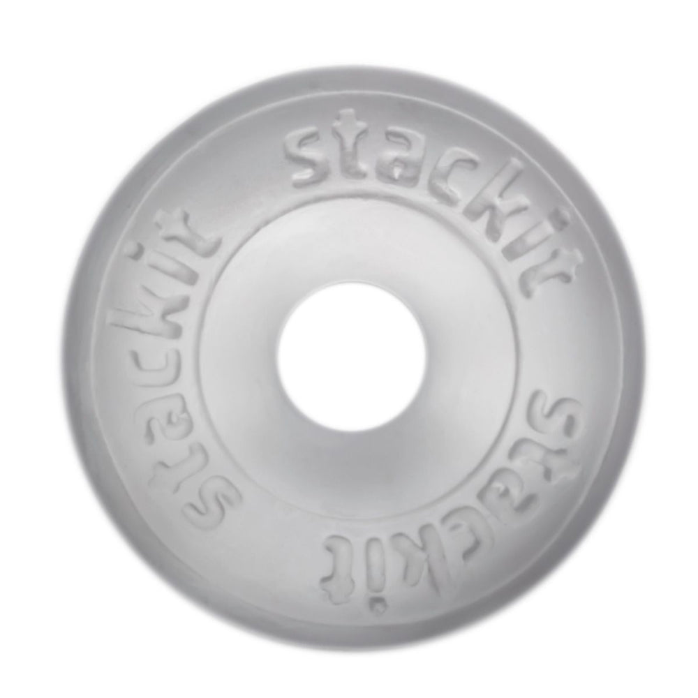 Stackit Cock Ring Clear | 854854005731 | Available at EroticWarehouse.com