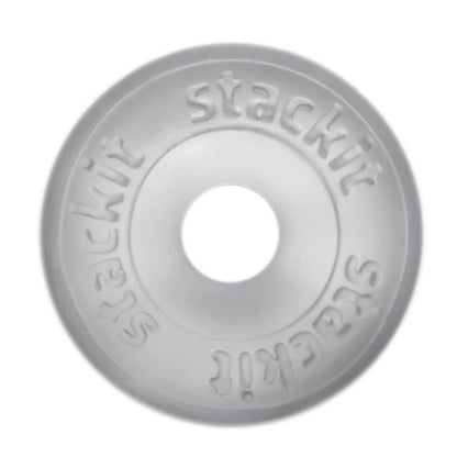 Stackit Cock Ring Clear | 854854005731 | Available at EroticWarehouse.com