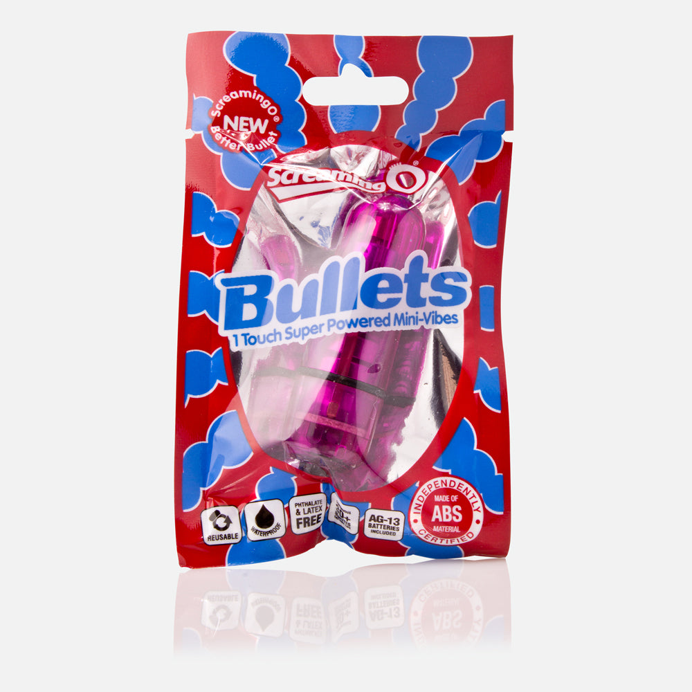 Screaming O Bullets Purple 1Ct | 854885001962 | Available at EroticWarehouse.com