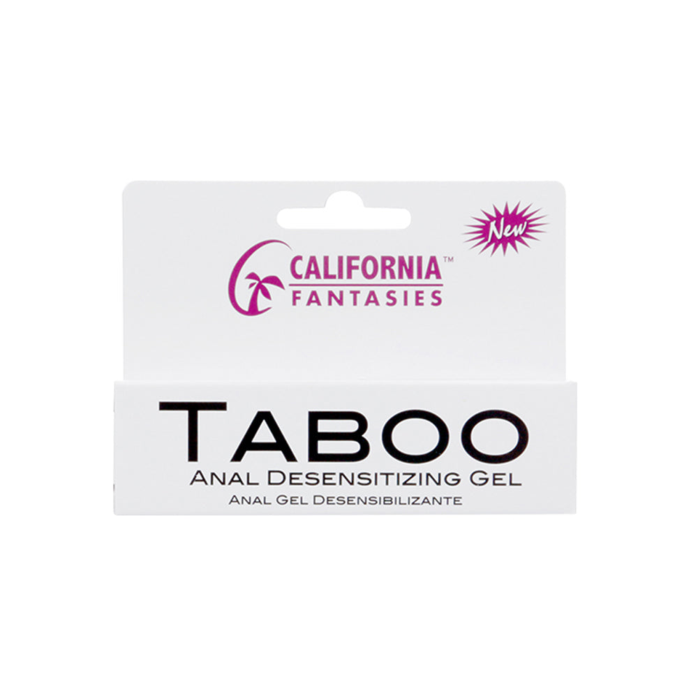 Taboo Anal Desensitizing Gel 0.5 oz. Tube | 855487001909 | Available at EroticWarehouse.com