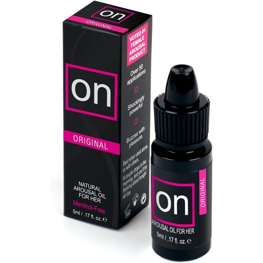 On For Her Arousal Oil Original 5 ml. Small Box | 855559003305 | Available at EroticWarehouse.com