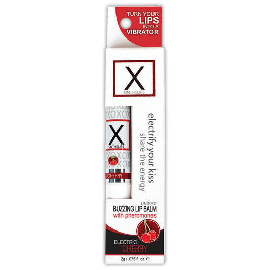 X On The Lips Cherry | 855559003541 | Available at EroticWarehouse.com