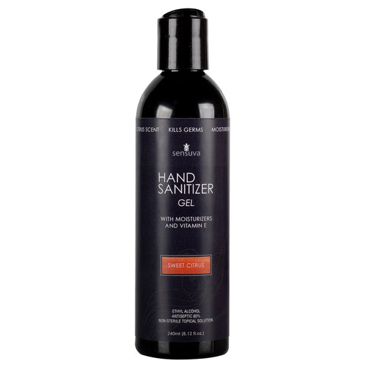 Sensuva Hand Sanitizer 8.12 oz. | 855559006146 | Available at EroticWarehouse.com