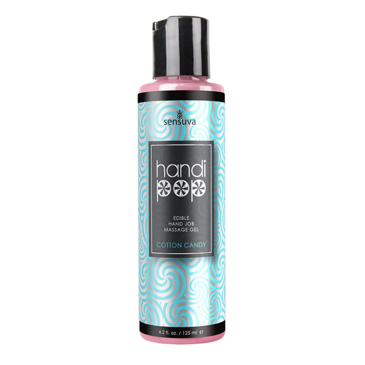 Handipop Cotton Candy Hand Job Massage Gel 4.2 oz. | 855559007358 | Available at EroticWarehouse.com
