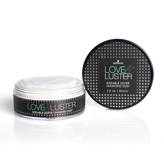 Love & Luster Kissable Diamond Dust 2 oz. | 855559007433 | Available at EroticWarehouse.com