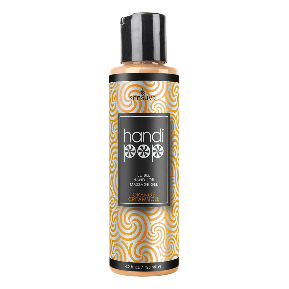 Handipop Orange Creamsicle Hand Job Massage Gel 4.2 oz. | 855559009055 | Available at EroticWarehouse.com