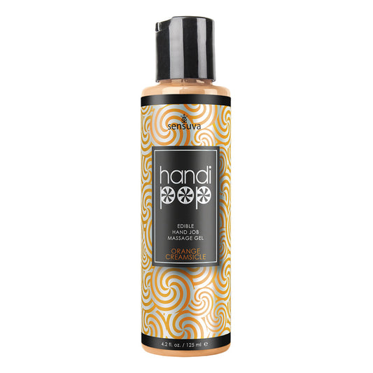 Handipop Orange Creamsicle Hand Job Massage Gel 4.2 oz. | 855559009055 | Available at EroticWarehouse.com