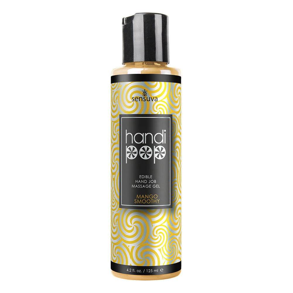 Handipop Mango Smoothie Hand Job Massage Gel 4.2 oz. | 855559009062 | Available at EroticWarehouse.com