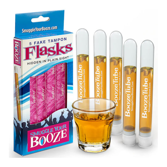 Tampon Flasks 5Pk | 857893008022 | Available at EroticWarehouse.com
