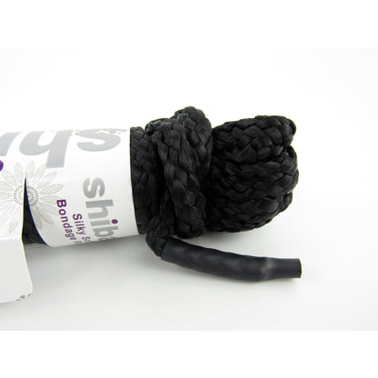 Shibari Rope Soft Silk Black 5M | 859612002588 | Available at EroticWarehouse.com
