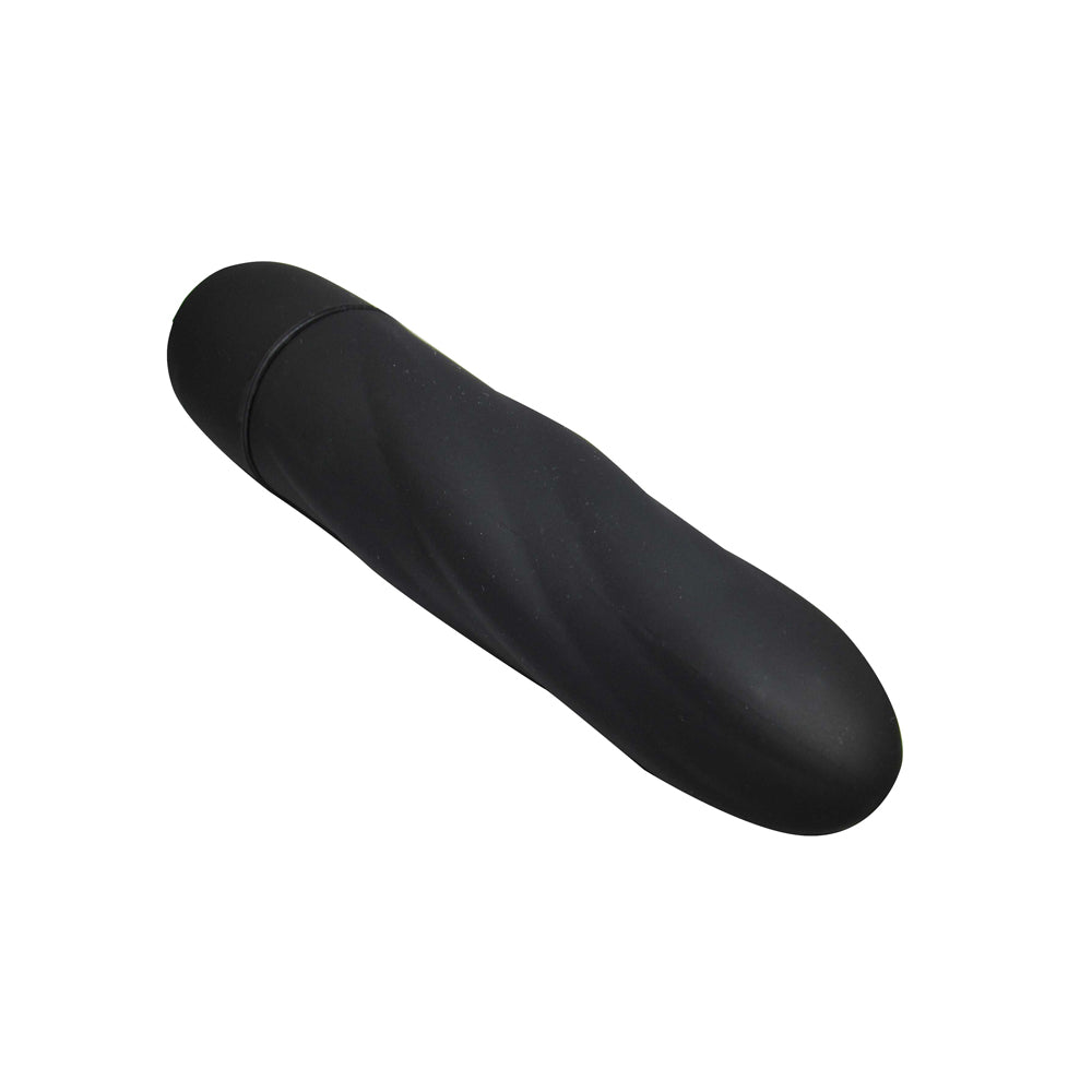Shibari 6" Twist My Heart 10X Vibrator Black | 859612003745 | Available at EroticWarehouse.com