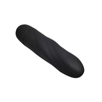 Shibari 6" Twist My Heart 10X Vibrator Black | 859612003745 | Available at EroticWarehouse.com