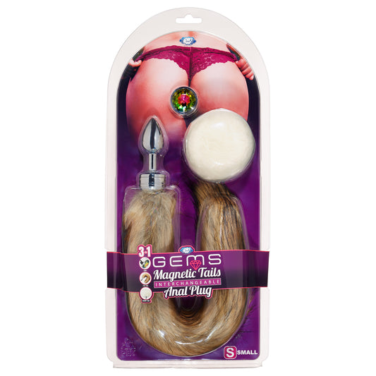 Cloud 9 Gems Magnetic Tails Kit Small | 860007665370 | Available at EroticWarehouse.com