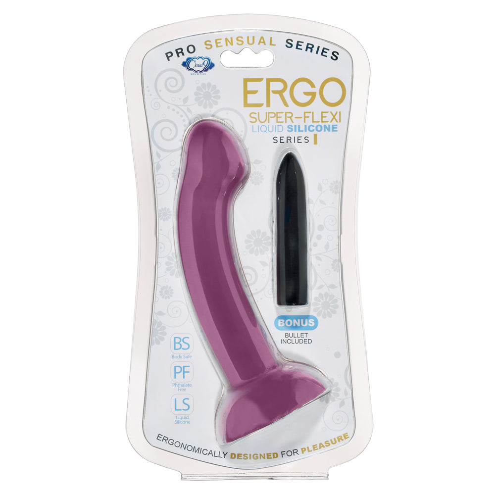 Cloud 9 Pro Sensual Ergo Super Flexi I Plum | 860007665387 | Available at EroticWarehouse.com