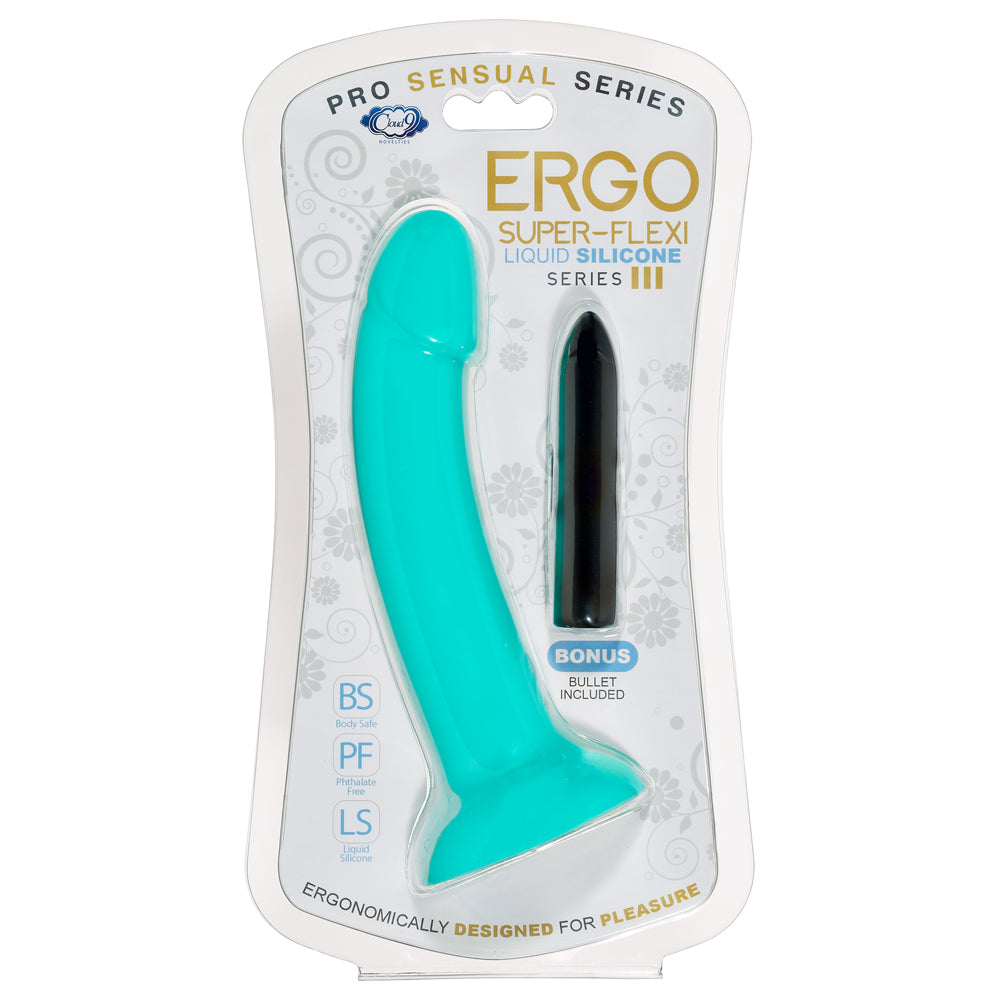 Cloud 9 Pro Sensual Ergo Super Flexi Iii Teal | 860008249708 | Available at EroticWarehouse.com