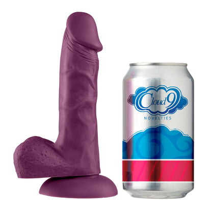 Cloud 9 Pro Sensual Vibrant Colors 6'' Plum | 860008249746 | Available at EroticWarehouse.com