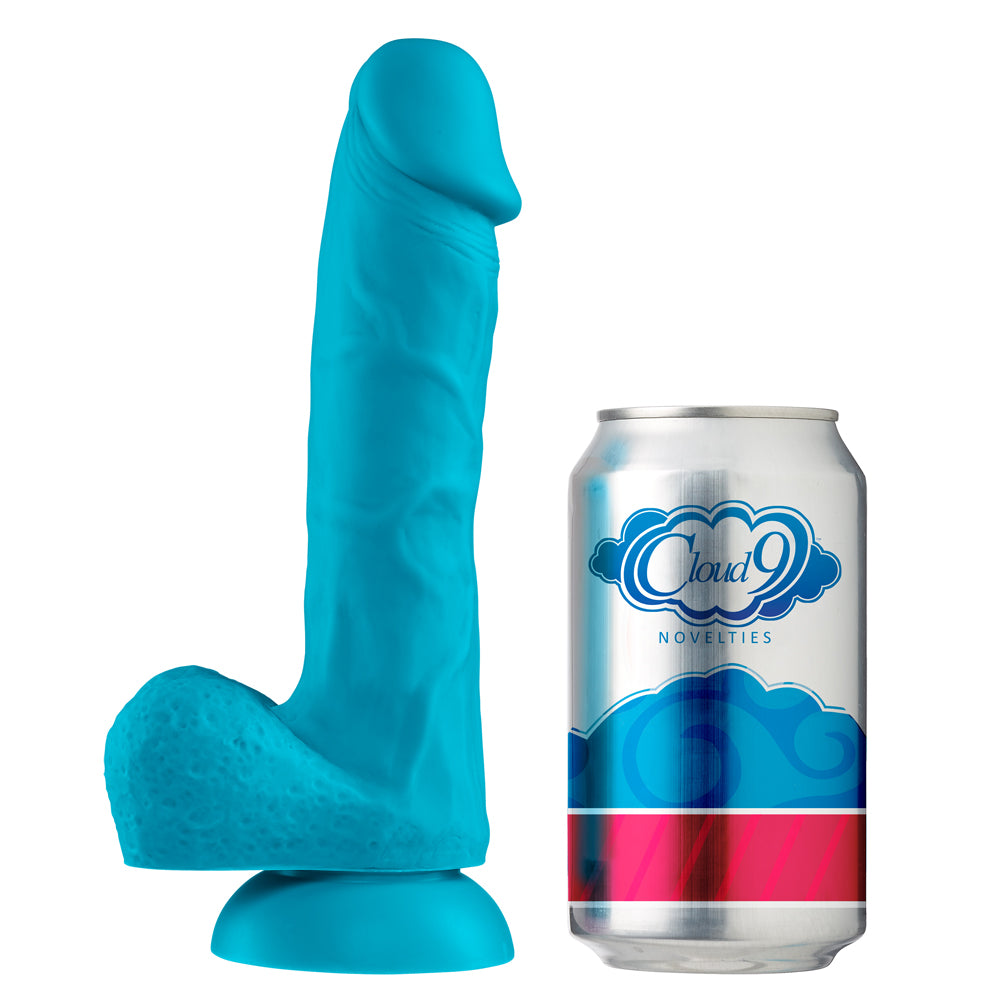 Cloud 9 Pro Sensual Vibrant Colors 7'' Blue | 860008249753 | Available at EroticWarehouse.com