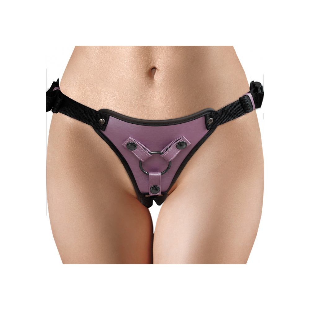 Ouch! Metallic Strap On Rose | 8714273051769 | Available at EroticWarehouse.com