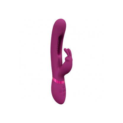 Vive Mika Triple Rabbit With G-Spot Flapping Pink | 8714273051844 | Available at EroticWarehouse.com