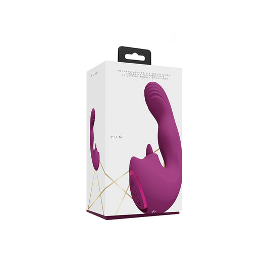 Vive Yumi Triple G-Spot Finger Motion Vibrator Pink | 8714273051882 | Available at EroticWarehouse.com