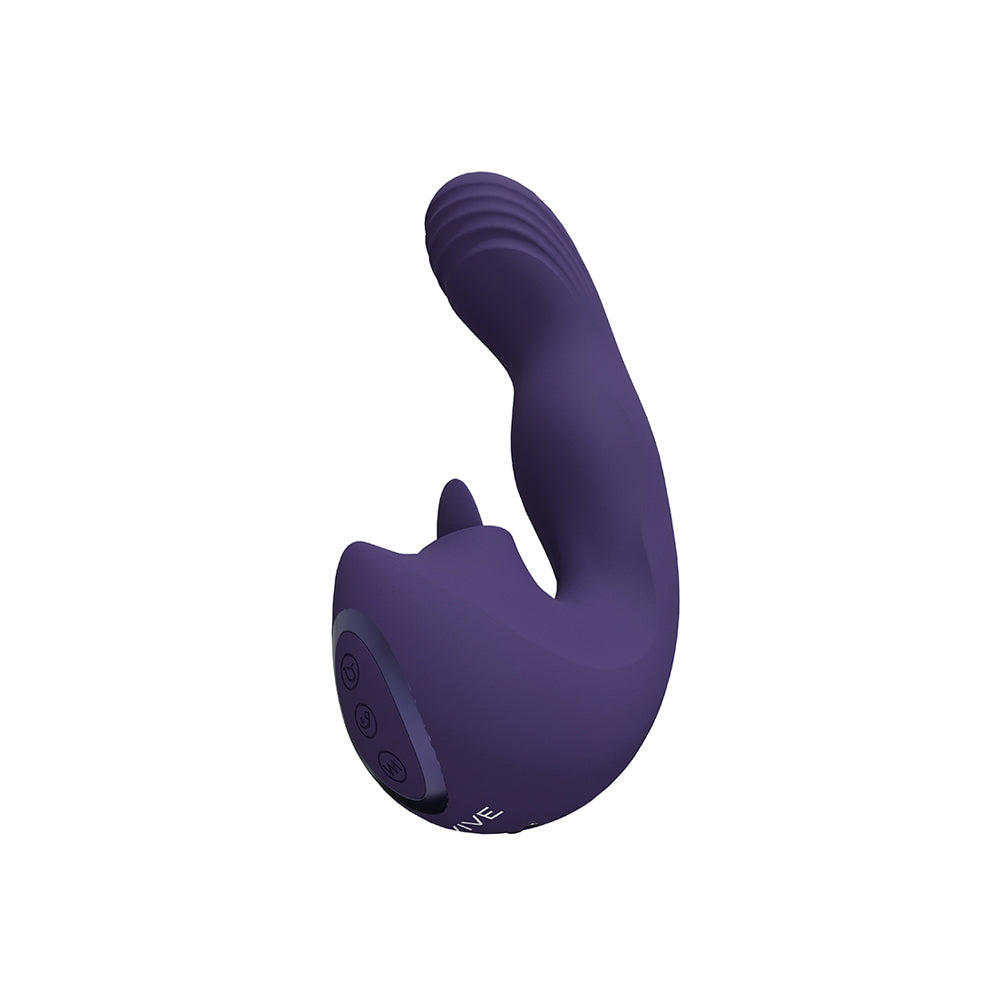 Vive Yumi Triple G-Spot Finger Motion Vibrator Purple | 8714273051899 | Available at EroticWarehouse.com
