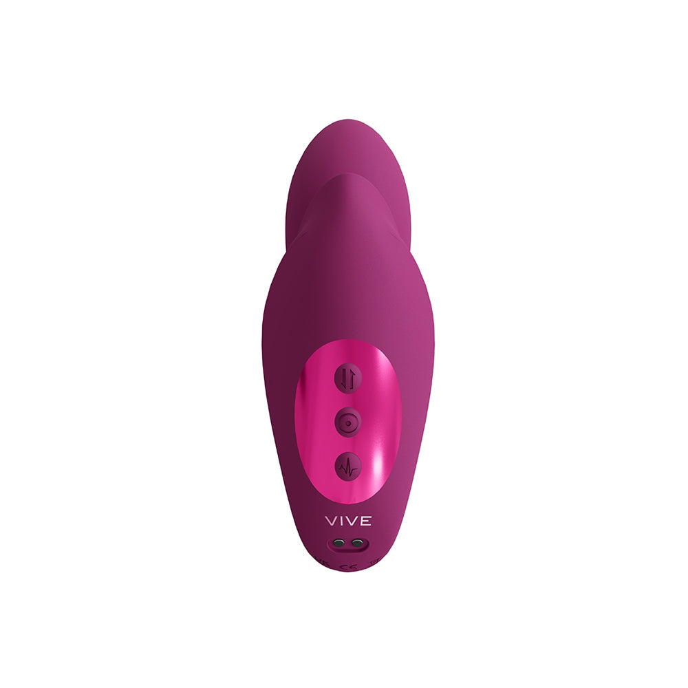Vive Yuki Dual G-Spot Vibrator With Beads Pink | 8714273051905 | Available at EroticWarehouse.com