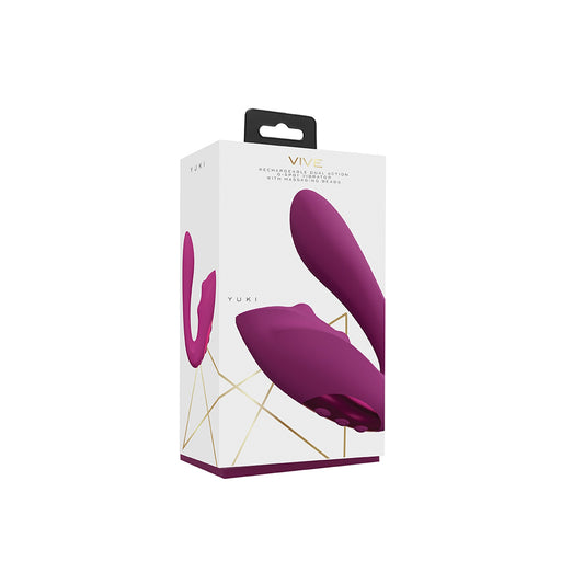 Vive Yuki Dual G-Spot Vibrator With Beads Pink | 8714273051905 | Available at EroticWarehouse.com