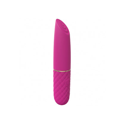 Beso 10 Speed Vibrating Mini-Lipstick Silicone Rechargeable Waterproof Pink | 8714273052247 | Available at EroticWarehouse.com