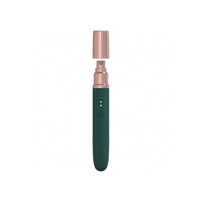 The Traveler 10 Speed Travel Vibe Silicone Rechargeable Waterproof Forest Green | 8714273052520 | Available at EroticWarehouse.com