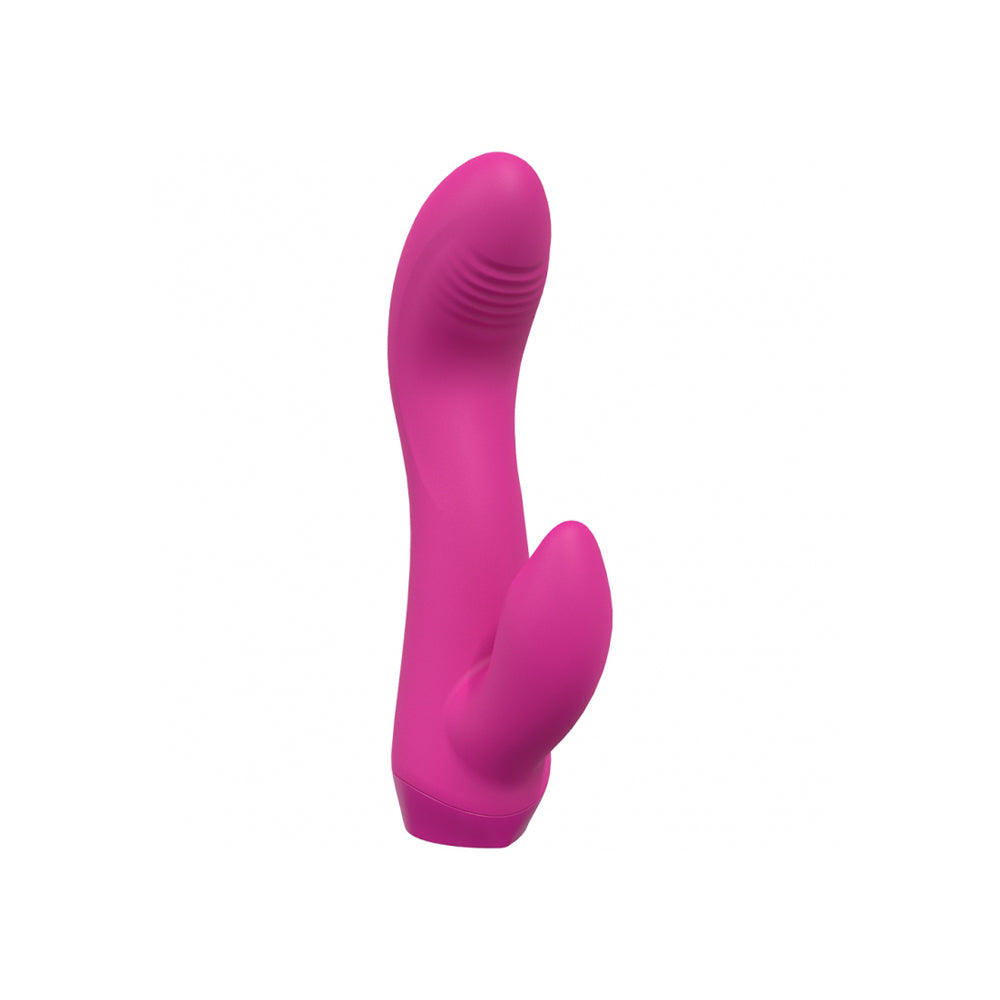 Empower Dual Motor 10 Speed Rabbit Silicone Rechargeable Waterproof Pink | 8714273053909 | Available at EroticWarehouse.com