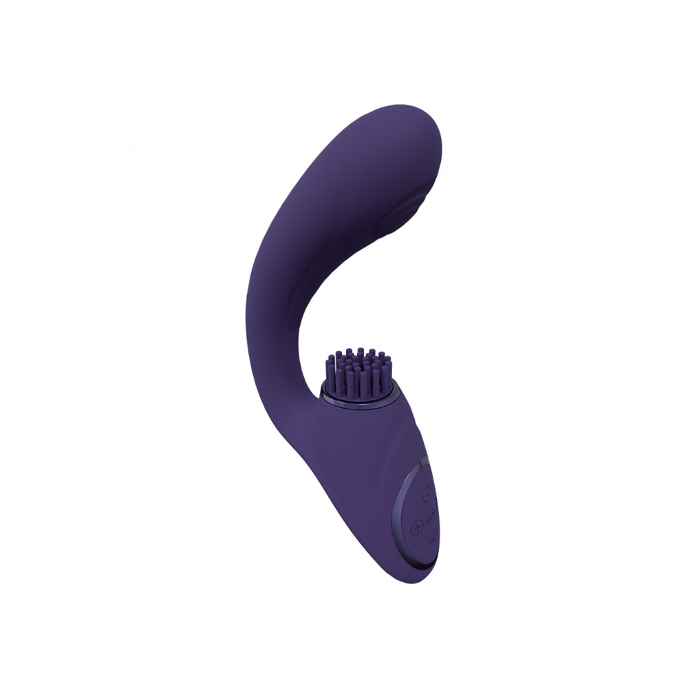 Gen Triple G-Spot Vibrator With Pulse Wave Purple | 8714273054234 | Available at EroticWarehouse.com