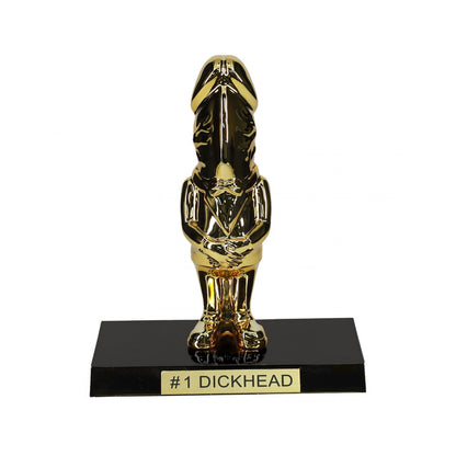 The Dickheads Trophy Gold | 8714273055095 | Available at EroticWarehouse.com
