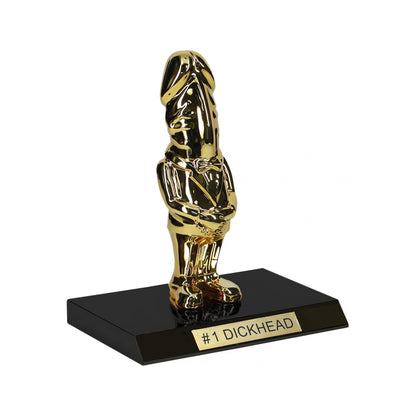 The Dickheads Trophy Gold | 8714273055095 | Available at EroticWarehouse.com