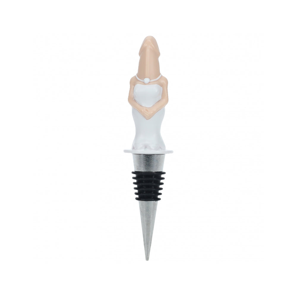 The Dickheads Bride Bottle Stopper Flesh | 8714273055286 | Available at EroticWarehouse.com