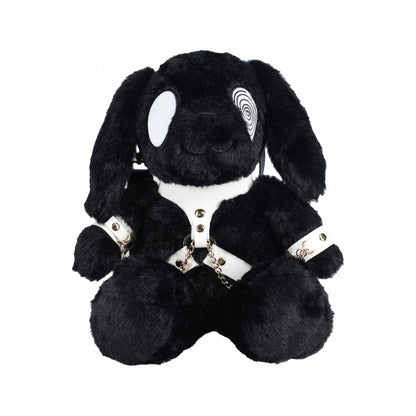S-Line Bunny Backpack Circle Eye Large Black | 8714273055804 | Available at EroticWarehouse.com