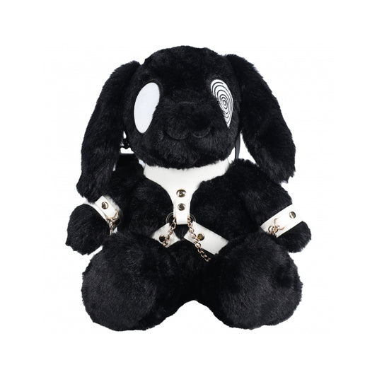 S-Line Bunny Backpack Circle Eye Large Black | 8714273055804 | Available at EroticWarehouse.com